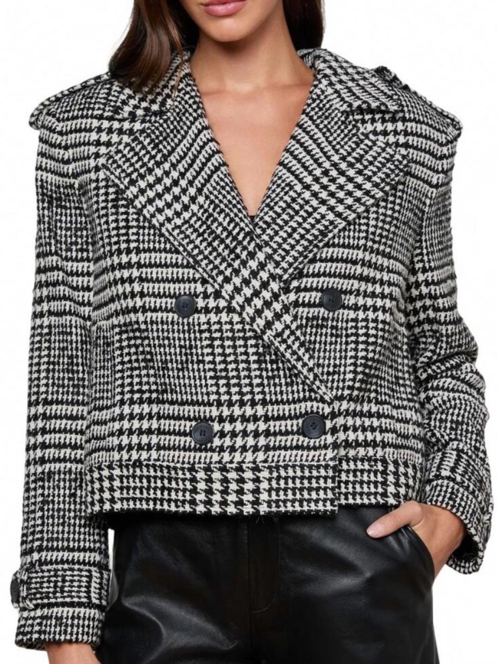 Lagence Xoey Cropped Trench Coat Sz Small NWT
